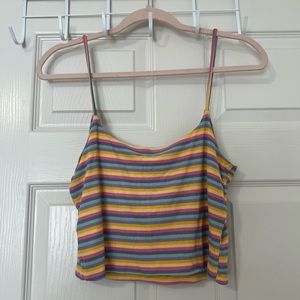 Rib Straight NK Cami